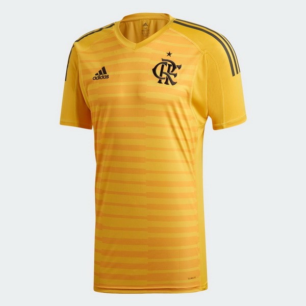 Camiseta Flamengo Portero 2018-2019 Amarillo